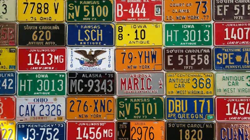What are the Different Types of License Plates and Meanings? | Rx Mechanic