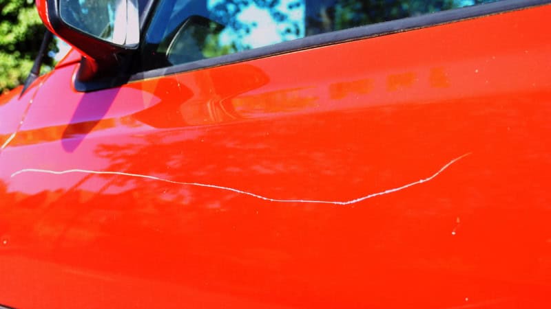 how to remove scratches from car