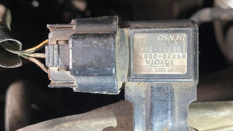 how to reset map sensor nissan