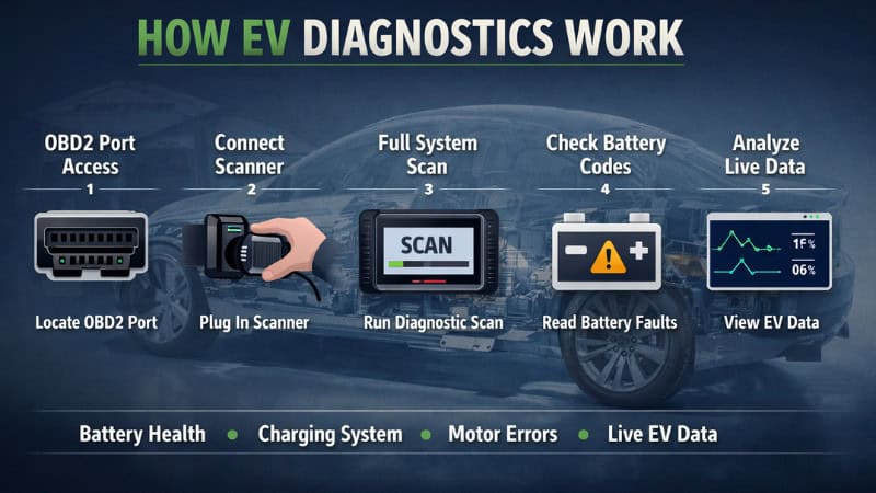 How EV Diagnostics Work