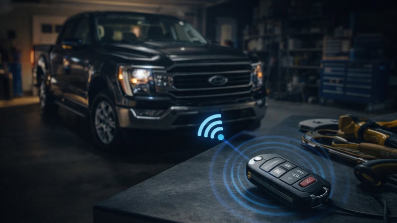 Keyless Entry System Constantly Searching for Key