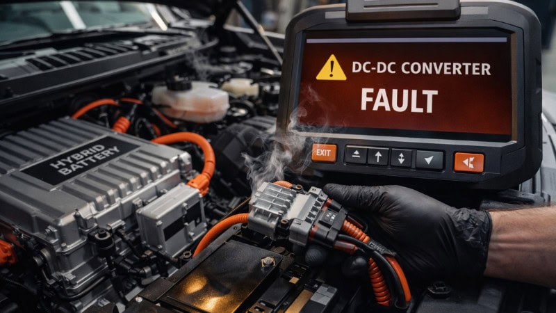 Malfunctioning DC-DC Converter