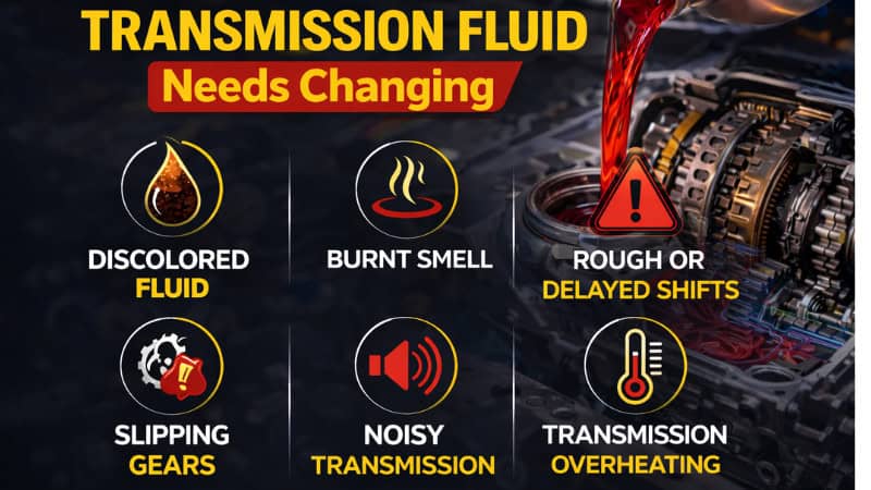 Signs Your Transmission Fluid Needs Changing