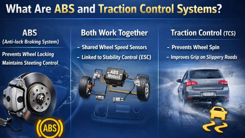 What Are ABS and Traction Control Systems?