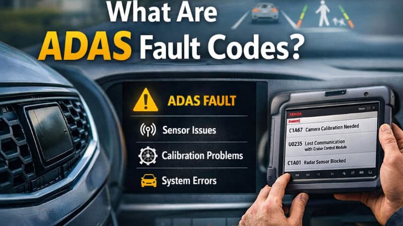 ADAS Fault Codes