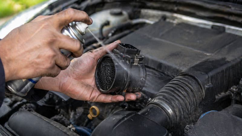 Cleaning MAF sensor