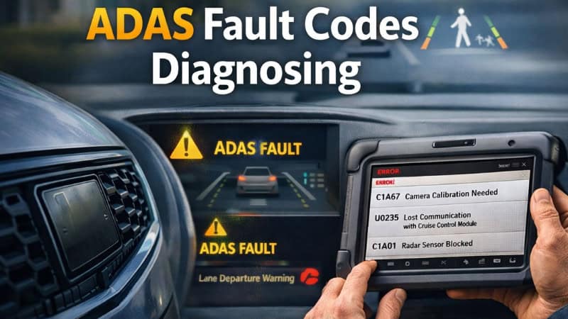 How to Diagnose ADAS Fault Codes