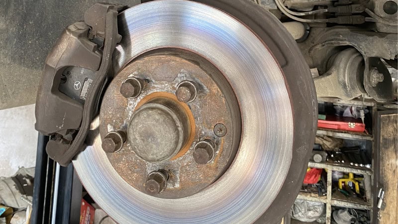 Brake Rotors Are Bad Blue Discoloration