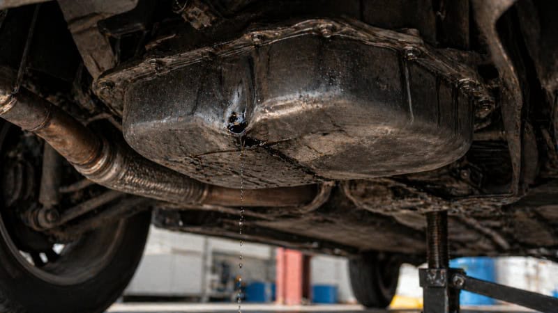Oil Pan Damage