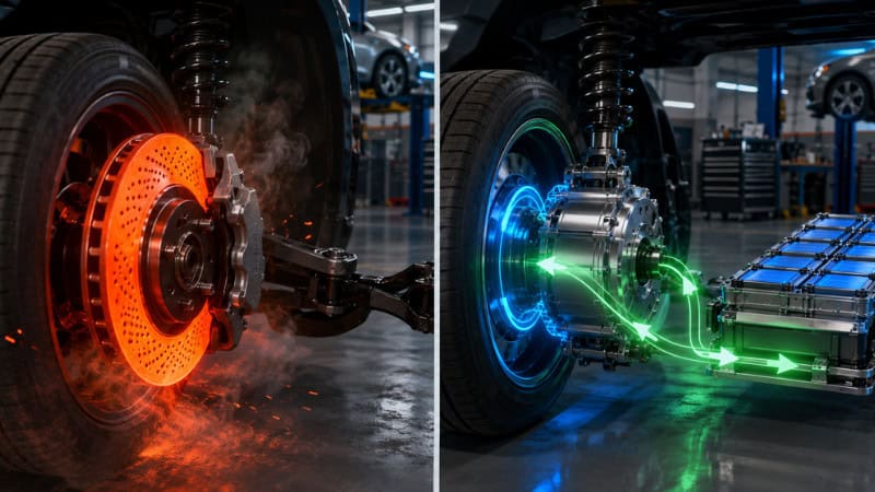 explain regenerative braking
