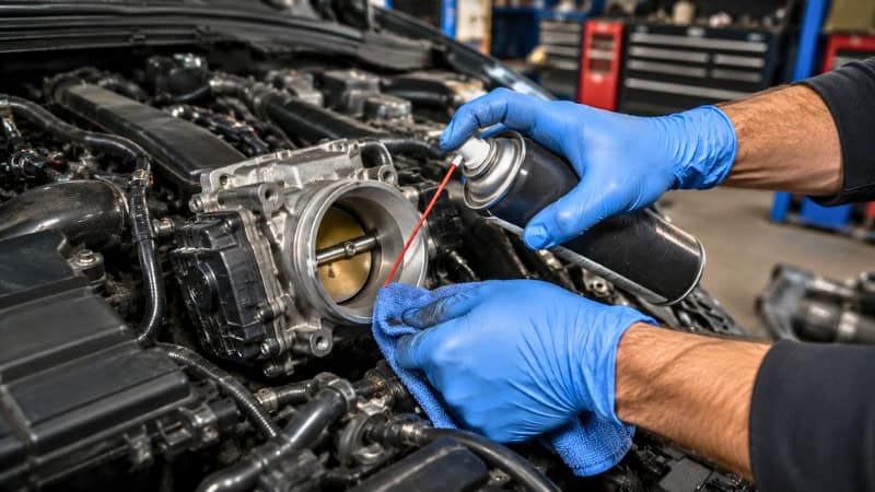 throttle body relearn without scan tool