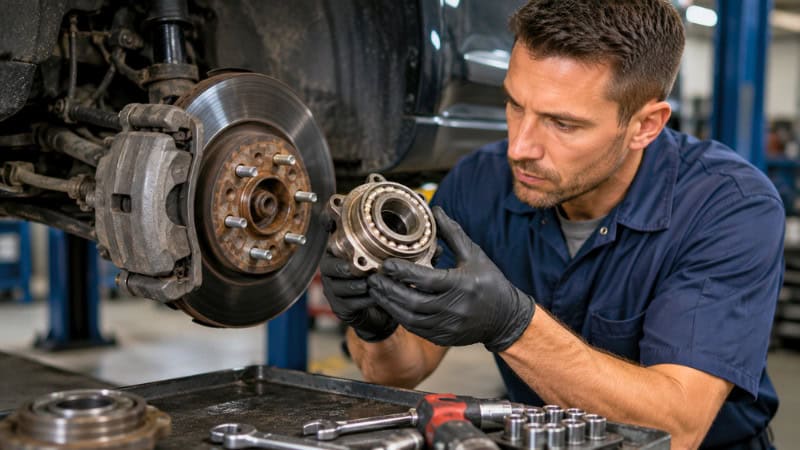 front wheel bearing replacement cost