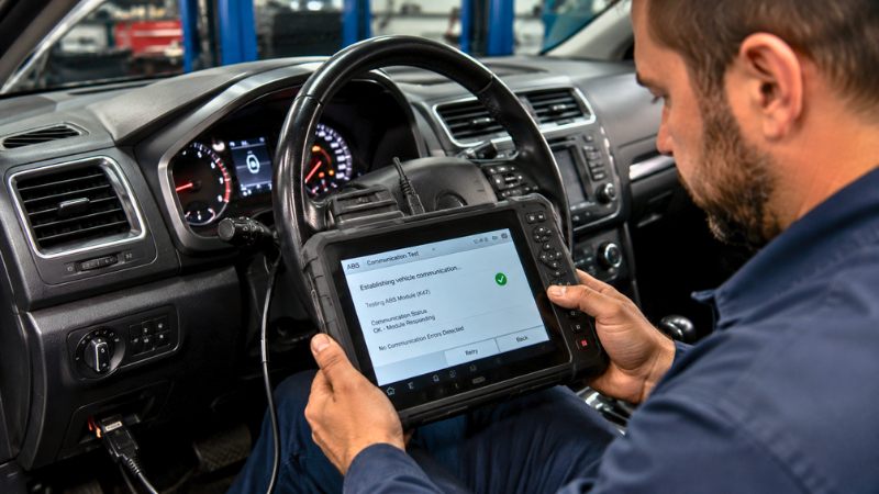 ABS Diagnostic Check in the Workshop