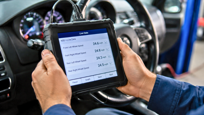 Automotive ABS Live Data Diagnostics