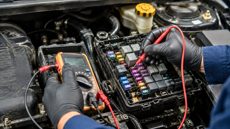 Testing Automotive Fuses with a Multimeter